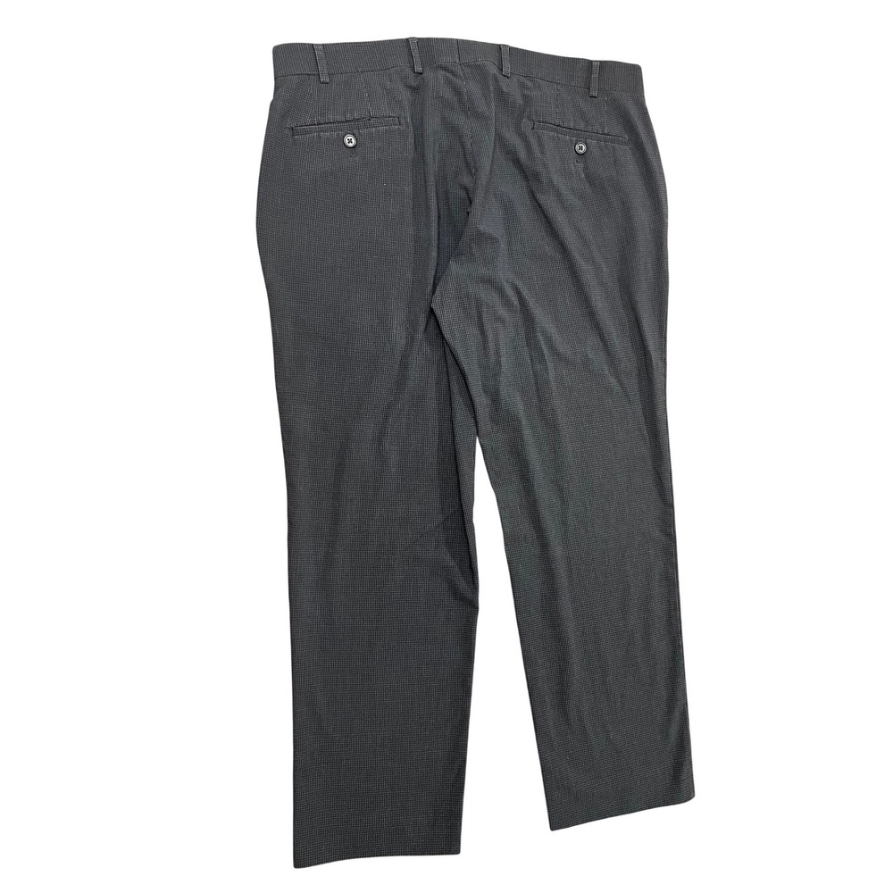 Michael Kors Mens Dress Pants 38x27.5 Grey Black Trousers(0396) - Picture 9 of 11